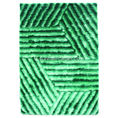 Polyester 3D tapis Shaggy populaire
